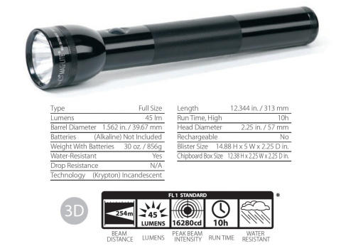 Maglite 3D Black Maglite 3D Black